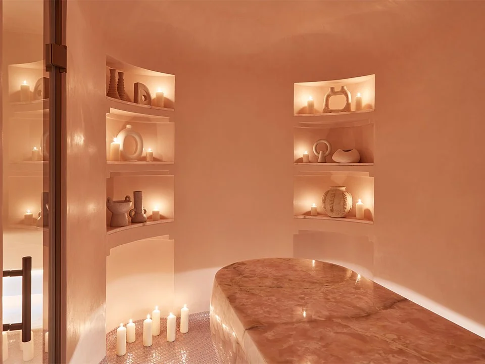 claridges spa room