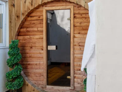 sauna at the bridge hotel and spa yorkshire england